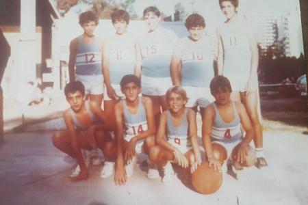 Año 1974 - Equipo de Basket